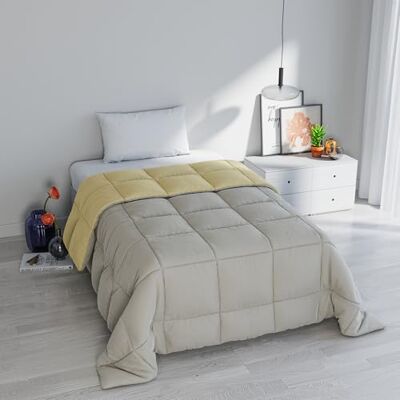 Italian Bed Linen ELEGANCKA kołdra zimowa, jasnoszara/kremowa, 220 x 260 cm Italian Bed Linen ELEGANCKA kołdra zimowa, jasnoszara/kremowa, 220 x 260 cm