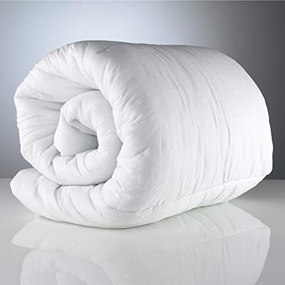 Linens Limited Policotton Hollowfibre Kołdra bez alergeniczna, na wszystkie pory roku 13,5 Tog, pojedyncza Linens Limited Policotton Hollowfibre Kołdra bez alergeniczna, na wszystkie pory roku 13,5 Tog, pojedyncza