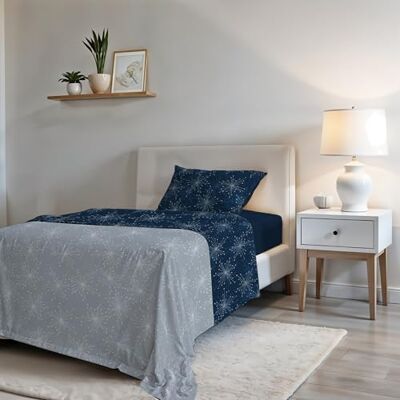 Italian Bed Linen , Fashion zestaw pościeli, mikrofibra, Fireworks, małe podwójne łóżko Italian Bed Linen , Fashion zestaw pościeli, mikrofibra, Fireworks, małe podwójne łóżko
