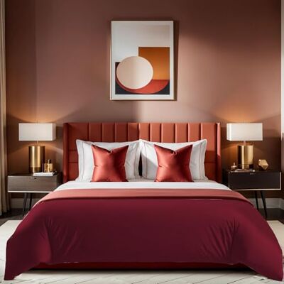 Nuit Des Rêves Elegant Dusty Rose Ranforce Double Quilt Cover (200 x 200 cm) 100% bawełna, 155 nici Count, zapięcie na guziki, można prać w pralce w 30°C, miękka i stylowa Nuit Des Rêves Elegant Dusty Rose Ranforce Double Quilt Cover (200 x 200 cm) 100% bawełna, 155 nici Count, zapięcie na guziki, można prać w pralce w 30°C, miękka i stylowa