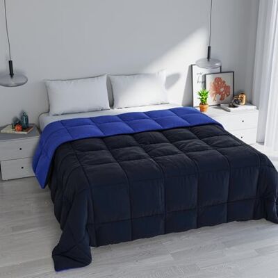 Italian Bed Linen ELEGANT kołdra zimowa, ciemnoniebieska/królewski niebieski, 260 x 260 cm Italian Bed Linen ELEGANT kołdra zimowa, ciemnoniebieska/królewski niebieski, 260 x 260 cm
