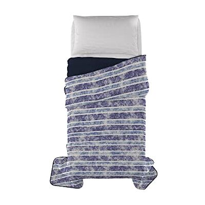 Italian Bed Linen FANTASY Letnia kołdra z nadrukiem, mikrofibra, paski jeansowe, 170 x 270 cm Italian Bed Linen FANTASY Letnia kołdra z nadrukiem, mikrofibra, paski jeansowe, 170 x 270 cm