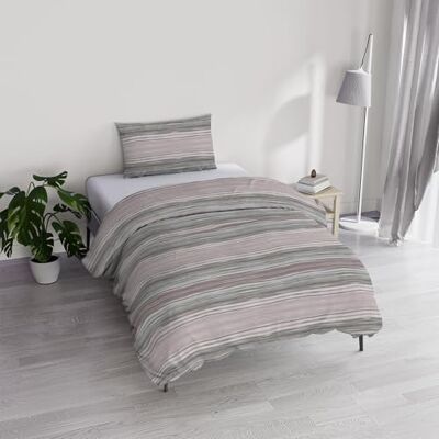 Italian Bed Linen Komplet pościeli z bawełny River, wykonany we Włoszech komplet poszewek na kołdrę worek na kołdrę 150 x 200 cm z podwójną naszywką i poszewkami na poduszki (pojedyncza, rio gold) Italian Bed Linen Komplet pościeli z bawełny River, wykonany we Włoszech komplet poszewek na kołdrę worek na kołdrę 150 x 200 cm z podwójną naszywką i poszewkami na poduszki (pojedyncza, rio gold)