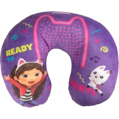 Tataway Poduszka podróżna dla dzieci Gabby's Dollhouse ergonomiczna poduszka na szyję w kształcie litery U do samochodów i podróży, miękka tkanina z postaciami gabby i kolorowym designem Tataway Poduszka podróżna dla dzieci Gabby's Dollhouse ergonomiczna poduszka na szyję w kształcie litery U do samochodów i podróży, miękka tkanina z postaciami gabby i kolorowym designem