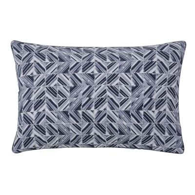 ESSIX Poszewka na poduszkę z perkalu bawełnianego, odblaski, 50 x 75 cm, ESSIX Poszewka na poduszkę z perkalu bawełnianego, odblaski, 50 x 75 cm,