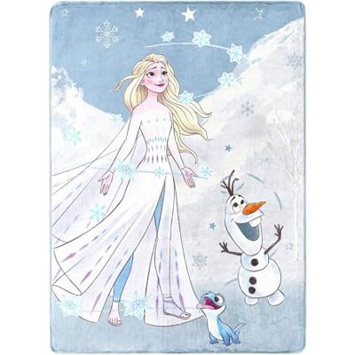 Northwest Koc narzutowy, poliester, Frozen 2 Snow Play, 117 cm x 152 cm Northwest Koc narzutowy, poliester, Frozen 2 Snow Play, 117 cm x 152 cm