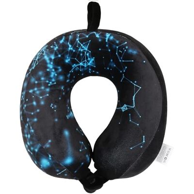 58925 Albi Travel Pillow Konstelacja poduszka podróżna pod kark, pianka z pamięcią kształtu, poduszka do spania, poduszka podpierająca kark dla dzieci i dorosłych, w podróży samochodem, samolotem, 58925 Albi Travel Pillow Konstelacja poduszka podróżna pod kark, pianka z pamięcią kształtu, poduszka do spania, poduszka podpierająca kark dla dzieci i dorosłych, w podróży samochodem, samolotem,