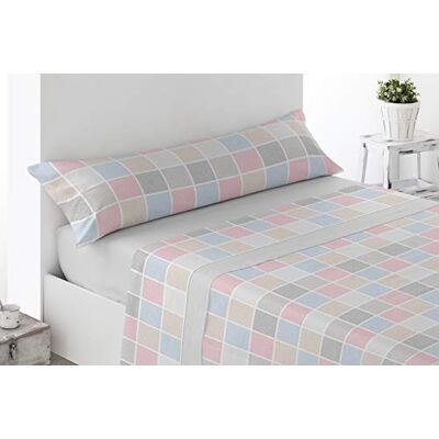 Miracle Home Pościel Canena 90 x 200 cm szara Miracle Home Pościel Canena 90 x 200 cm szara