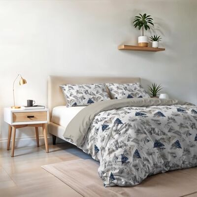 Italian Bed Linen MB HOME ITALY Fashion" zestaw pościeli, Urban Blu, podwójne Italian Bed Linen MB HOME ITALY Fashion" zestaw pościeli, Urban Blu, podwójne