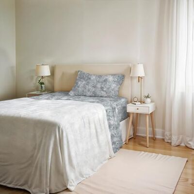 Italian Bed Linen Komplet pościeli Ida bawełna, łóżko jednoosobowe, wyprodukowano we Włoszech komplet pościeli, prześcieradło z gumką, prześcieradło wierzchnie 90 x 200 cm i poszewka na poduszkę z wewnętrzną naszywką Italian Bed Linen Komplet pościeli Ida bawełna, łóżko jednoosobowe, wyprodukowano we Włoszech komplet pościeli, prześcieradło z gumką, prześcieradło wierzchnie 90 x 200 cm i poszewka na poduszkę z wewnętrzną naszywką
