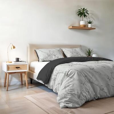 Italian Bed Linen MB HOME ITALY Fashion" zestaw pościeli, marmur, podwójne Italian Bed Linen MB HOME ITALY Fashion" zestaw pościeli, marmur, podwójne