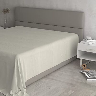 Italian Bed Linen Prześcieradło wierzchnie, MAX COLOR, 100% bawełna, jednokolorowa, kremowa, podwójne maksi 270 x 300 cm Italian Bed Linen Prześcieradło wierzchnie, MAX COLOR, 100% bawełna, jednokolorowa, kremowa, podwójne maksi 270 x 300 cm