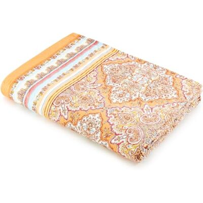 Bassetti MARECHIARO narzuta ze 100% bawełny w kolorze pomarańczowym O1, wymiary: 180 x 255 cm – 9328493 Bassetti MARECHIARO narzuta ze 100% bawełny w kolorze pomarańczowym O1, wymiary: 180 x 255 cm – 9328493