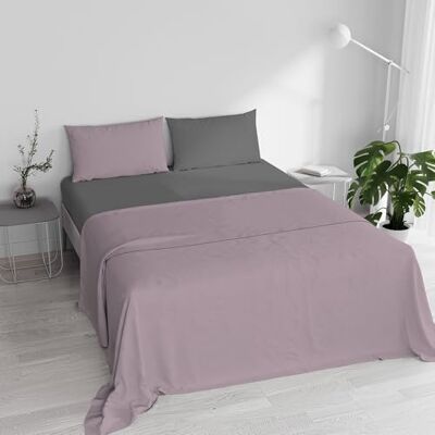 Italian Bed Linen Komplet pościeli na łóżko dwuosobowe w kolorze naturalnym, 100% bawełna, wyprodukowano we Włoszech, prześcieradło wierzchnie z gumką, prześcieradło wierzchnie 240 x 300 cm i poszewki na poduszki z Italian Bed Linen Komplet pościeli na łóżko dwuosobowe w kolorze naturalnym, 100% bawełna, wyprodukowano we Włoszech, prześcieradło wierzchnie z gumką, prześcieradło wierzchnie 240 x 300 cm i poszewki na poduszki z