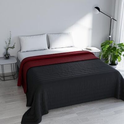Italian Bed Linen MB HOME ITALY Lato Elegant, Bordowy/Ciemny Szary, Dwuosobowy Italian Bed Linen MB HOME ITALY Lato Elegant, Bordowy/Ciemny Szary, Dwuosobowy
