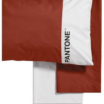 osama home PANTONE™ komplet pościeli bawełnianej na łóżko dwuosobowe 240 x 280 cm + prześcieradło z gumką z podwójnym łóżkiem, ochraniacz na materac 180 x 200 cm, z gumkami do materaca o wymiarach do 30 cm i osama home PANTONE™ komplet pościeli bawełnianej na łóżko dwuosobowe 240 x 280 cm + prześcieradło z gumką z podwójnym łóżkiem, ochraniacz na materac 180 x 200 cm, z gumkami do materaca o wymiarach do 30 cm i