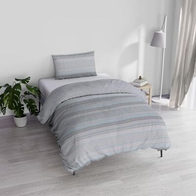 Italian Bed Linen ATHENA zestaw poszewek na kołdrę z nadrukowanym workiem i poszewkami na poduszki, BELEN niebieski niebieski pojedynczy Italian Bed Linen ATHENA zestaw poszewek na kołdrę z nadrukowanym workiem i poszewkami na poduszki, BELEN niebieski niebieski pojedynczy