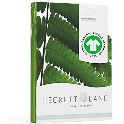 Heckett Lane Poszewka na kołdrę Mala 240 Pure Green Heckett Lane Poszewka na kołdrę Mala 240 Pure Green