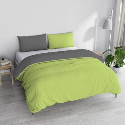 Italian Bed Linen Set 250 x 200 cm Podwójna kołdra Zielony/Szary Italian Bed Linen Set 250 x 200 cm Podwójna kołdra Zielony/Szary