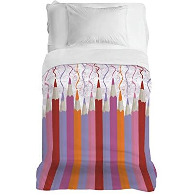 PENSIERI DELICATI DELIKOWANE MYŚLIWOŚCI Ręcznik Narzuta 170 x 280 cm, Ręcznik Pojedynczy 100% Bawełna Pique, Idealny Jako Ręcznik Umeblowany, Koc Zapisz Łóżko 1 Kwadrat, Fantasy Ołówki Różowe, 100% Made in Italy PENSIERI DELICATI DELIKOWANE MYŚLIWOŚCI Ręcznik Narzuta 170 x 280 cm, Ręcznik Pojedynczy 100% Bawełna Pique, Idealny Jako Ręcznik Umeblowany, Koc Zapisz Łóżko 1 Kwadrat, Fantasy Ołówki Różowe, 100% Made in Italy