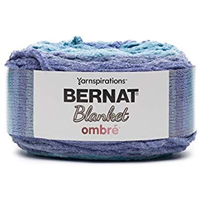 Bernat koc ombre 300 g cieniowany niebieski ombre Bernat koc ombre 300 g cieniowany niebieski ombre