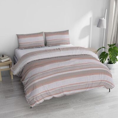 Italian Bed Linen ATHENA poszewka na kołdrę z nadrukiem i poszewkami na poduszki, różowy DAMOUR, podwójny Italian Bed Linen ATHENA poszewka na kołdrę z nadrukiem i poszewkami na poduszki, różowy DAMOUR, podwójny