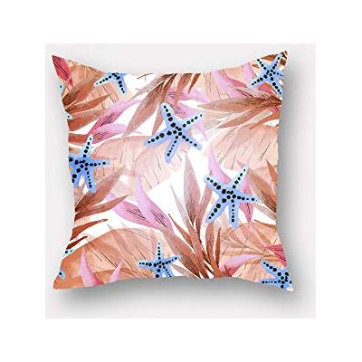 Lulu Home Lulu poszewka na poduszkę do domu, wielokolorowa, 45 x 45 cm Lulu Home Lulu poszewka na poduszkę do domu, wielokolorowa, 45 x 45 cm
