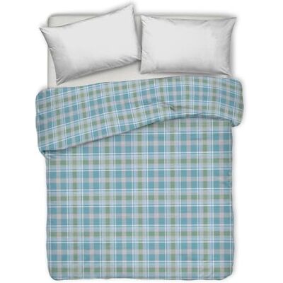 PENSIERI DELICATI Podwójny koc 260 x 280 cm, 100% bawełna Pique pojedynczy ręcznik, idealny jako ręcznik dekoracyjny, 2-osobowy koc, wzór Ben zielony, 100% wyprodukowano we Włoszech PENSIERI DELICATI Podwójny koc 260 x 280 cm, 100% bawełna Pique pojedynczy ręcznik, idealny jako ręcznik dekoracyjny, 2-osobowy koc, wzór Ben zielony, 100% wyprodukowano we Włoszech