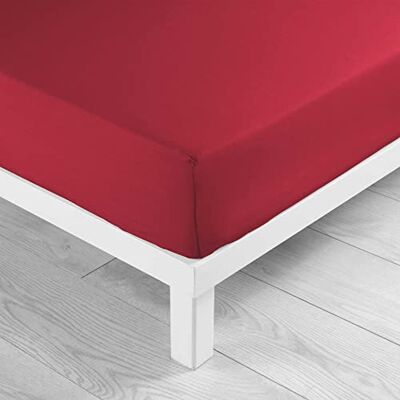 Douceur d'Intérieur Prześcieradło z gumką 1 osoby 90 x 190 CM UNI 57 nici Lina Marsala Douceur d'Intérieur Prześcieradło z gumką 1 osoby 90 x 190 CM UNI 57 nici Lina Marsala
