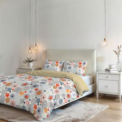 Italian Bed Linen Pokrywa puchowa Fantasy 100% Mikrofibra, Akwarela, Podwójne Italian Bed Linen Pokrywa puchowa Fantasy 100% Mikrofibra, Akwarela, Podwójne