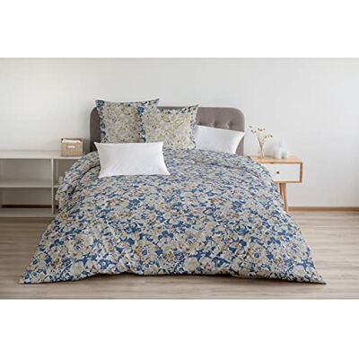 HOME LINGE PASSION Home Passion Poszewka na kołdrę 3 sztuki 100% Bawełna 57 wątków 2 osoby 220x240 cm Moro Niebieski HOME LINGE PASSION Home Passion Poszewka na kołdrę 3 sztuki 100% Bawełna 57 wątków 2 osoby 220x240 cm Moro Niebieski
