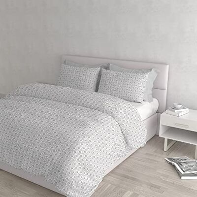Italian Bed Linen Poszwa na kołdrę Athena, 2 Places 250x200 cm, DORA TORTORA Italian Bed Linen Poszwa na kołdrę Athena, 2 Places 250x200 cm, DORA TORTORA