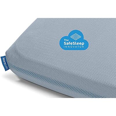 Aerosleep Prześcieradło SafeSleep Optymalne oddychanie Regulacja ciepła Absorpcja wilgoci Można prać w pralce 100% PES 140 x 70 cm Niebieski Aerosleep Prześcieradło SafeSleep Optymalne oddychanie Regulacja ciepła Absorpcja wilgoci Można prać w pralce 100% PES 140 x 70 cm Niebieski