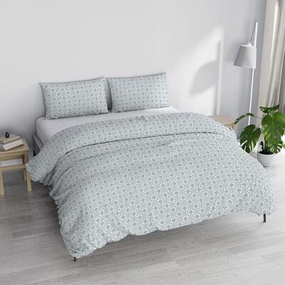 Italian Bed Linen PRINTED COLORS Parure Poszewka na kołdrę wyprodukowana we Włoszech, FLOYD WODA, Dwuosobowy Italian Bed Linen PRINTED COLORS Parure Poszewka na kołdrę wyprodukowana we Włoszech, FLOYD WODA, Dwuosobowy