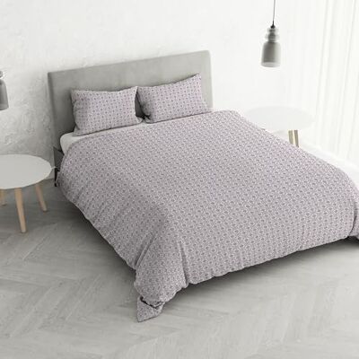 Italian Bed Linen Zestaw poszewek na kołdrę z bawełny z nadrukiem we Włoszech, wykonany we Włoszech komplet poszewek na kołdrę 250 x 200 cm z wewnętrzną naszywką i poszewkami na poduszki, floyd różowy, podwójny Italian Bed Linen Zestaw poszewek na kołdrę z bawełny z nadrukiem we Włoszech, wykonany we Włoszech komplet poszewek na kołdrę 250 x 200 cm z wewnętrzną naszywką i poszewkami na poduszki, floyd różowy, podwójny