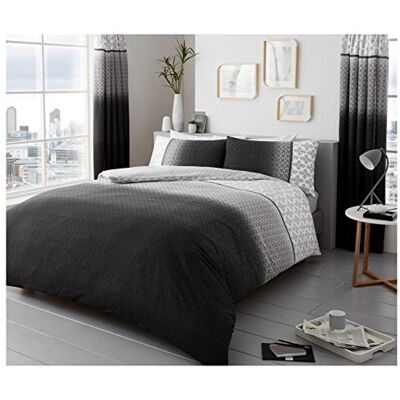 GC GAVENO CAVAILIA Gaveno Cavailia Urban Ombre luksusowy zestaw pościeli z poszewką na kołdrę i poszewkami na poduszkę, poliester, bawełna, król, len, szary Urbanombre GC GAVENO CAVAILIA Gaveno Cavailia Urban Ombre luksusowy zestaw pościeli z poszewką na kołdrę i poszewkami na poduszkę, poliester, bawełna, król, len, szary Urbanombre