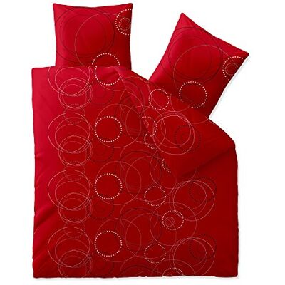 Aqua Textil Czerwony Bawełniany Zestaw Pościeli - Całoroczny Aqua Textil Czerwony Bawełniany Zestaw Pościeli - Całoroczny