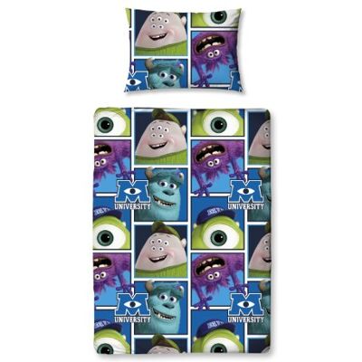 Disney Character World 125 x 150 cm Monsters University Junior obrotowy zestaw pościeli, wielokolorowy Disney Character World 125 x 150 cm Monsters University Junior obrotowy zestaw pościeli, wielokolorowy