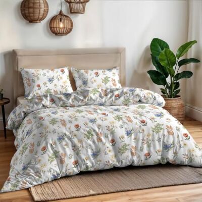 Italian Bed Linen Komplet pościeli Aurora Double Duvet Cover 100% bawełna wyprodukowano we Włoszech worek 250 x 200 cm + 2 poszewki na poduszki TALA Italian Bed Linen Komplet pościeli Aurora Double Duvet Cover 100% bawełna wyprodukowano we Włoszech worek 250 x 200 cm + 2 poszewki na poduszki TALA