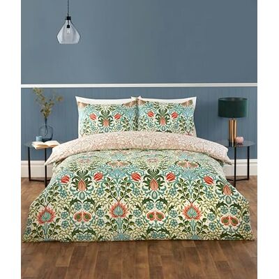 Rapport home Heritage Floral mikrofibra dwustronny king zestaw pościeli Multi Rapport home Heritage Floral mikrofibra dwustronny king zestaw pościeli Multi