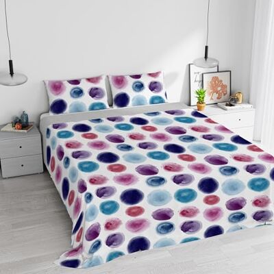 Italian Bed Linen Watercolor komplet pościeli, bawełna, 07, łóżko podwójne Italian Bed Linen Watercolor komplet pościeli, bawełna, 07, łóżko podwójne