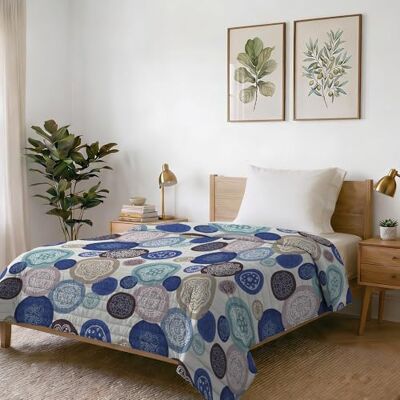 Italian Bed Linen Kołdra letnia z nadrukiem FANTASY, Murrine, 170x270cm Italian Bed Linen Kołdra letnia z nadrukiem FANTASY, Murrine, 170x270cm