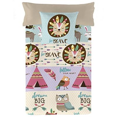 NATURALS Poszewka na kołdrę 90 cm kolorowa NATURALS Poszewka na kołdrę 90 cm kolorowa