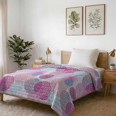 Italian Bed Linen Kołdra letnia z nadrukiem FANTASY, Soffioni, 170x270cm Italian Bed Linen Kołdra letnia z nadrukiem FANTASY, Soffioni, 170x270cm