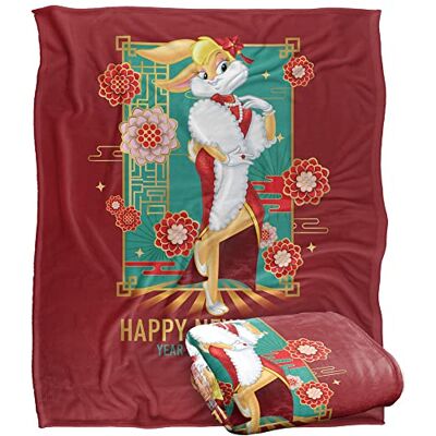 LOGOVISION LOONEY TUNES Silky Touch super miękki koc narzuta, 152 x 127 cm LOGOVISION LOONEY TUNES Silky Touch super miękki koc narzuta, 152 x 127 cm