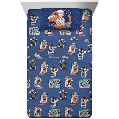 Franco Collectibles Naruto Akatsuki Anime Bedding Super Soft Cozy Microfiber 3 Piece Twin Sheet Set, (Officially Licensed Product) Franco Collectibles Naruto Akatsuki Anime Bedding Super Soft Cozy Microfiber 3 Piece Twin Sheet Set, (Officially Licensed Product)