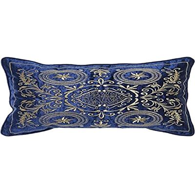 Home Decor Poduszka Dkd Poliester Złoty Aksamit Granatowy (50 X 10 X 30 Cm) Home Decor Poduszka Dkd Poliester Złoty Aksamit Granatowy (50 X 10 X 30 Cm)