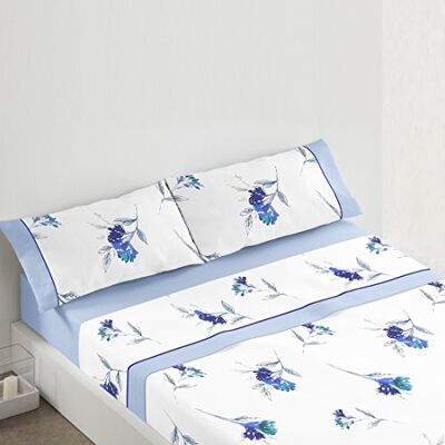Blanco Zestaw pościeli 684 Niebieski 105x190/200 cm Blanco Zestaw pościeli 684 Niebieski 105x190/200 cm