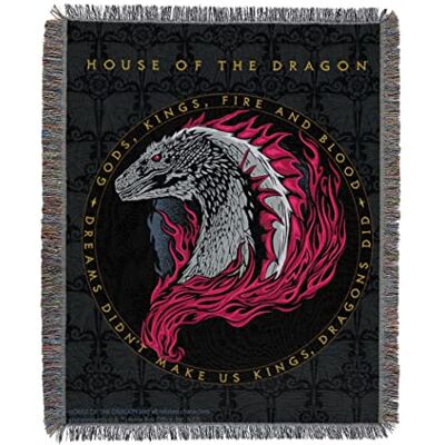 Northwest Dom smoka tkany gobelin narzuta koc, 122 x 152 cm, 'Pursuit of Legacy' Northwest Dom smoka tkany gobelin narzuta koc, 122 x 152 cm, 'Pursuit of Legacy'