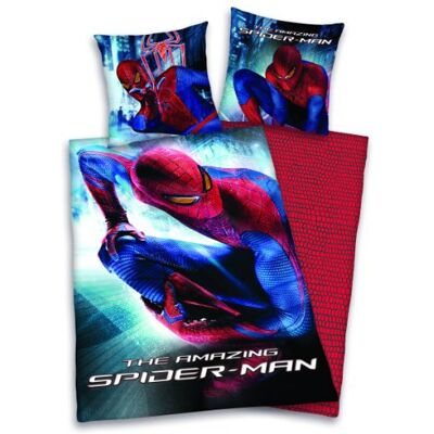 Herding 448209050 Pościel Spiderman 4 (The Amazing Spiderman). 80 x 80 cm + 135 x 200 cm. Linon Herding 448209050 Pościel Spiderman 4 (The Amazing Spiderman). 80 x 80 cm + 135 x 200 cm. Linon